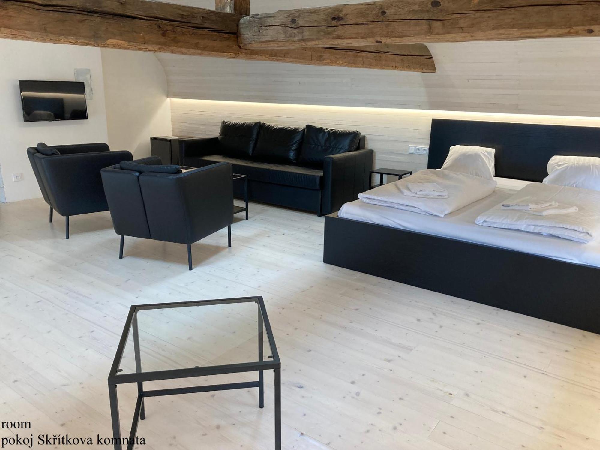 Besidka Hotel Slavonice Buitenkant foto